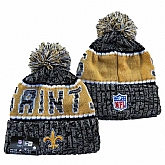 New Orleans Saints Team Logo Knit Hat YD (3),baseball caps,new era cap wholesale,wholesale hats